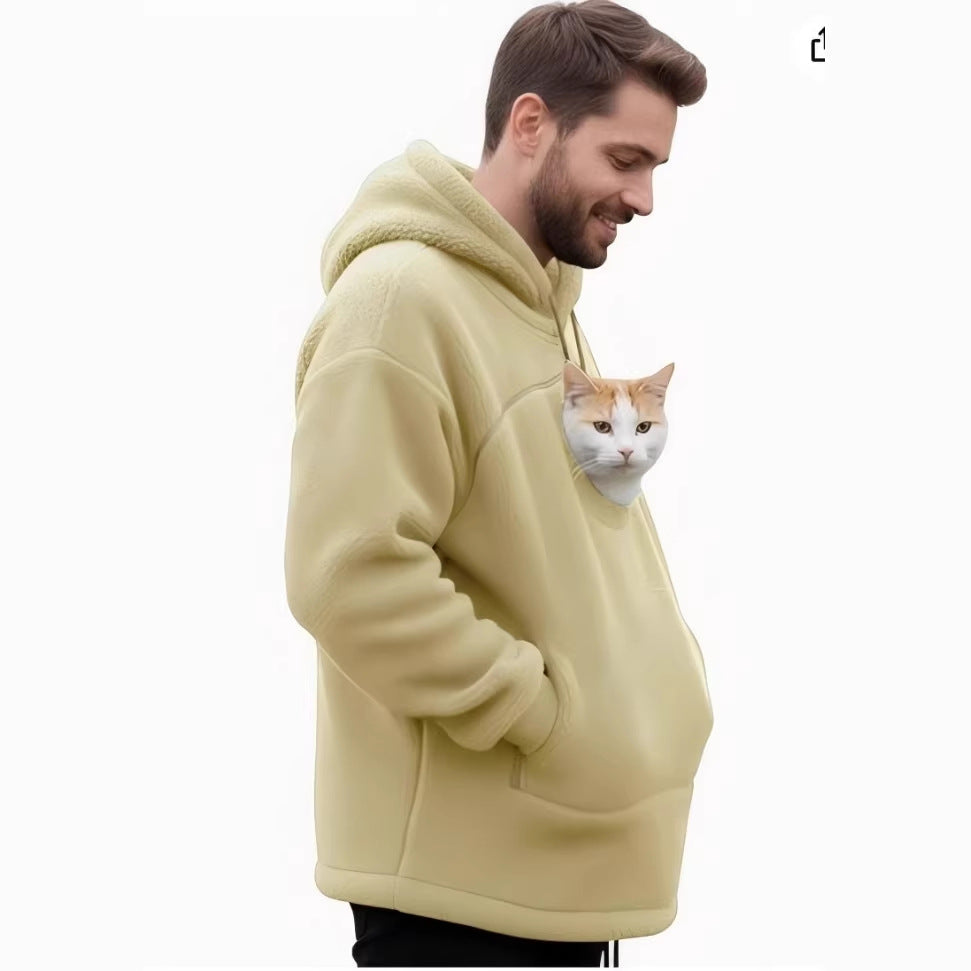 Cozy Cat Pouch Hoodie