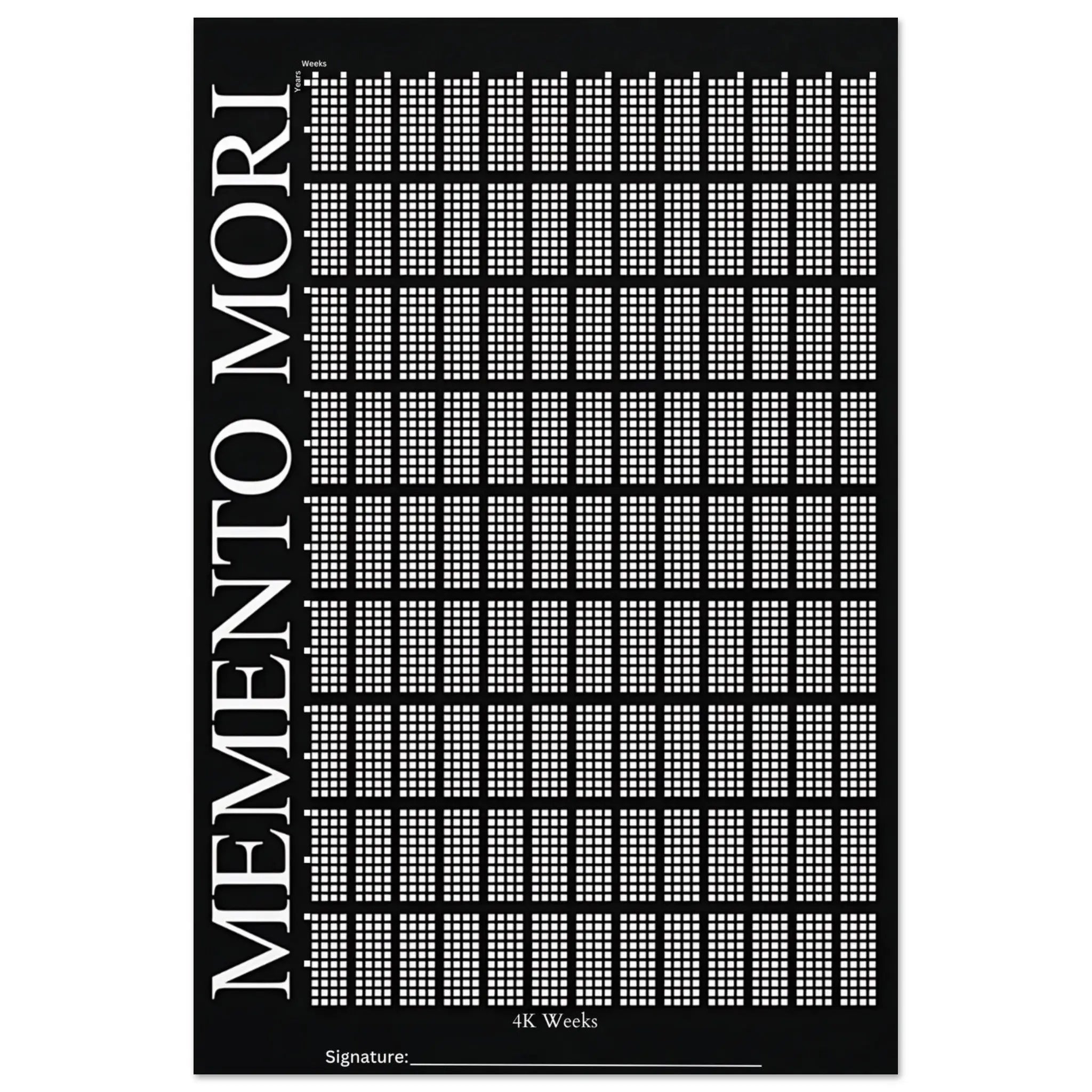 Memento Mori Calendar my store