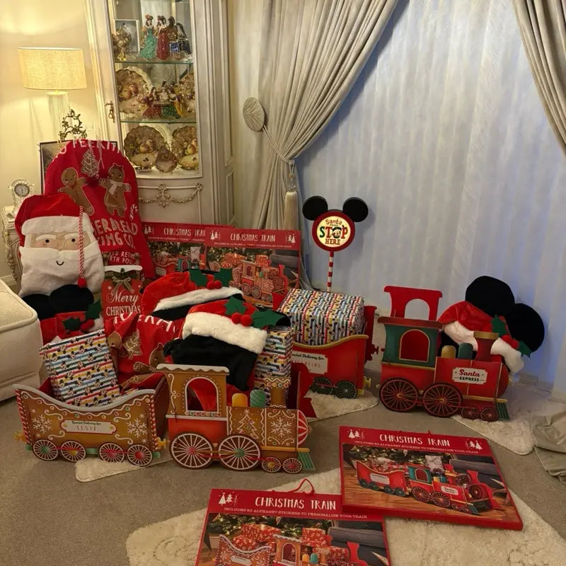 Santa Express Christmas Magic Train Gift Holder