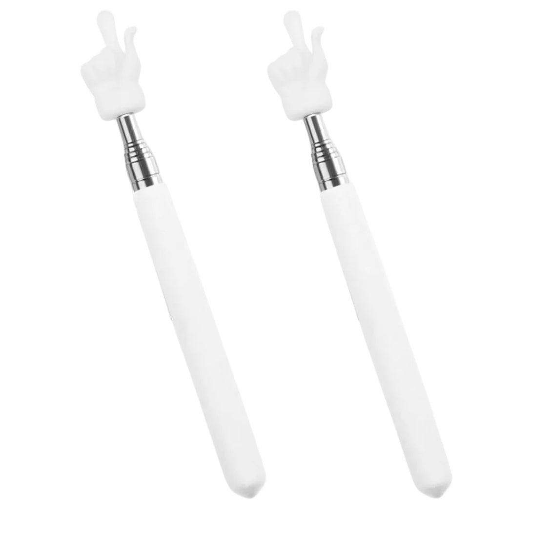 2Pcs Telescopic Teachers Pointer