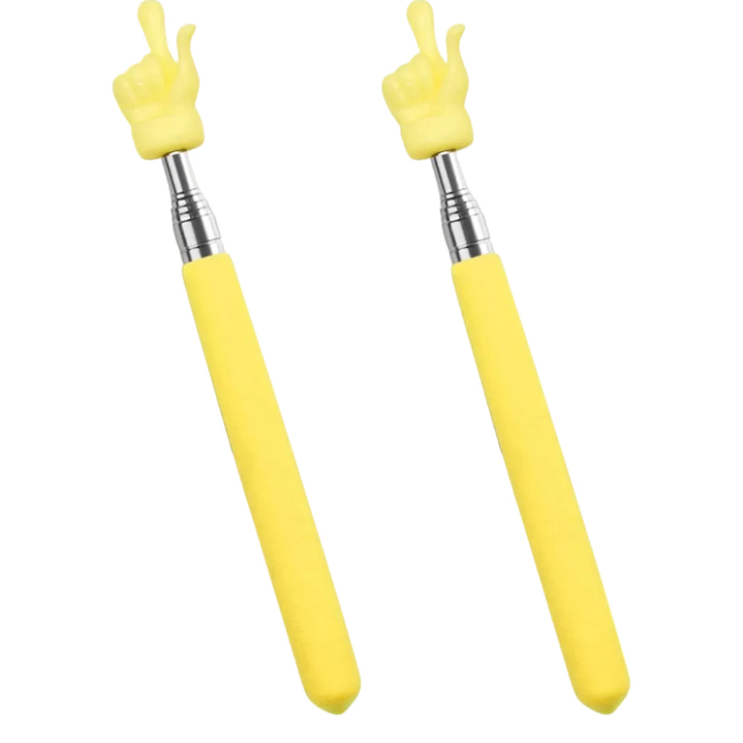2Pcs Telescopic Teachers Pointer