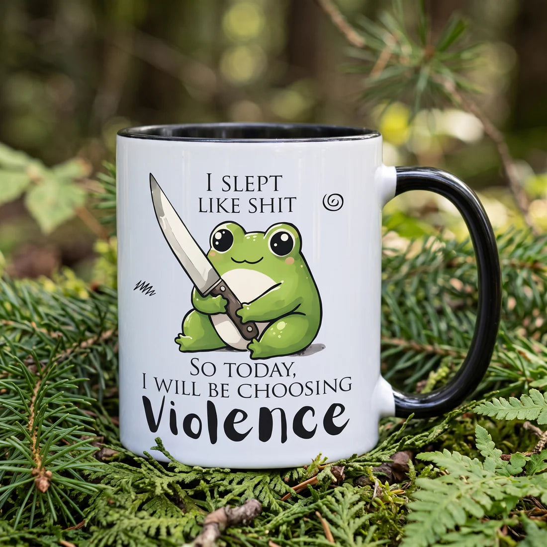I SLEPT LIKE SH*T MUG