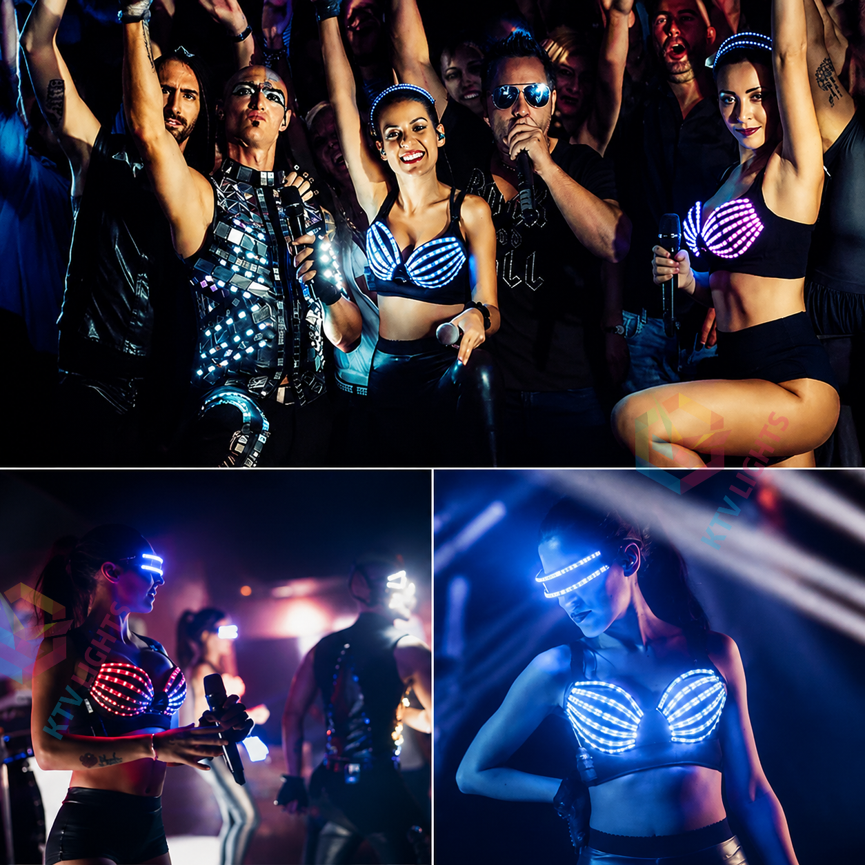 LED Light Up Bra