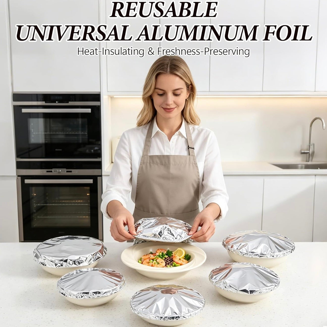 Reusable Foil Food Covers