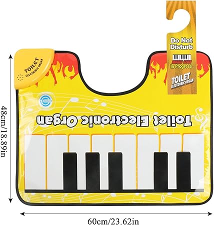 Toilet Piano Mat mystore