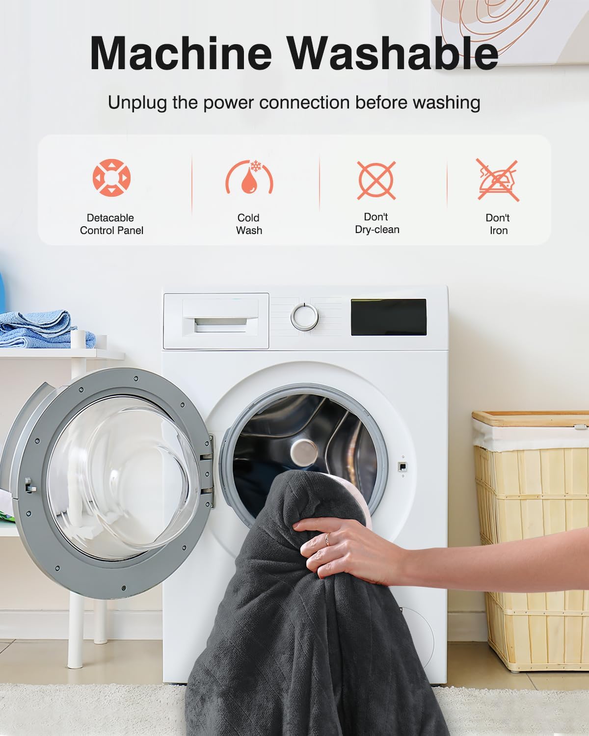 Wearable Heated Blanket