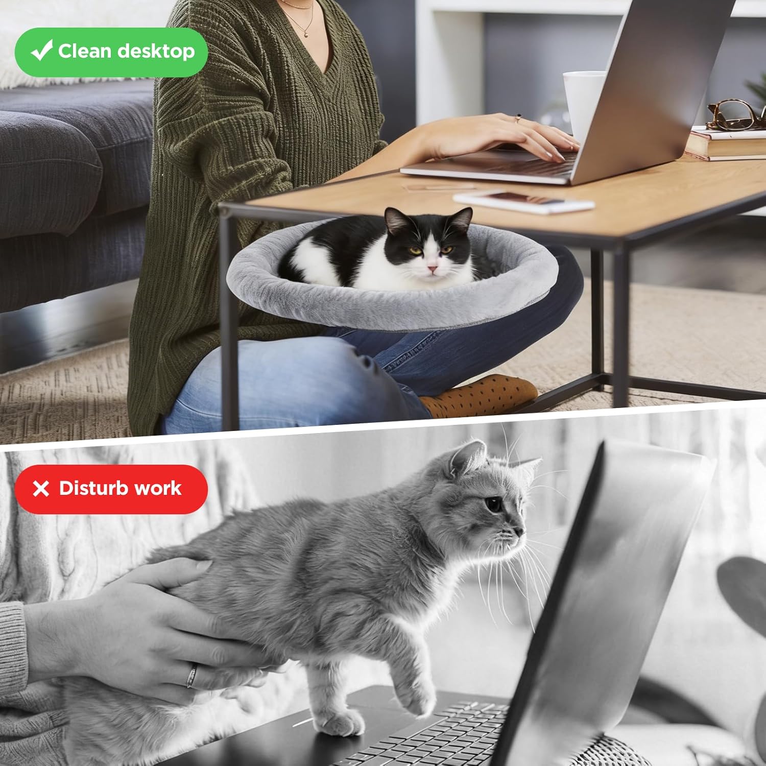 Adjustable Cat Cozy Nest