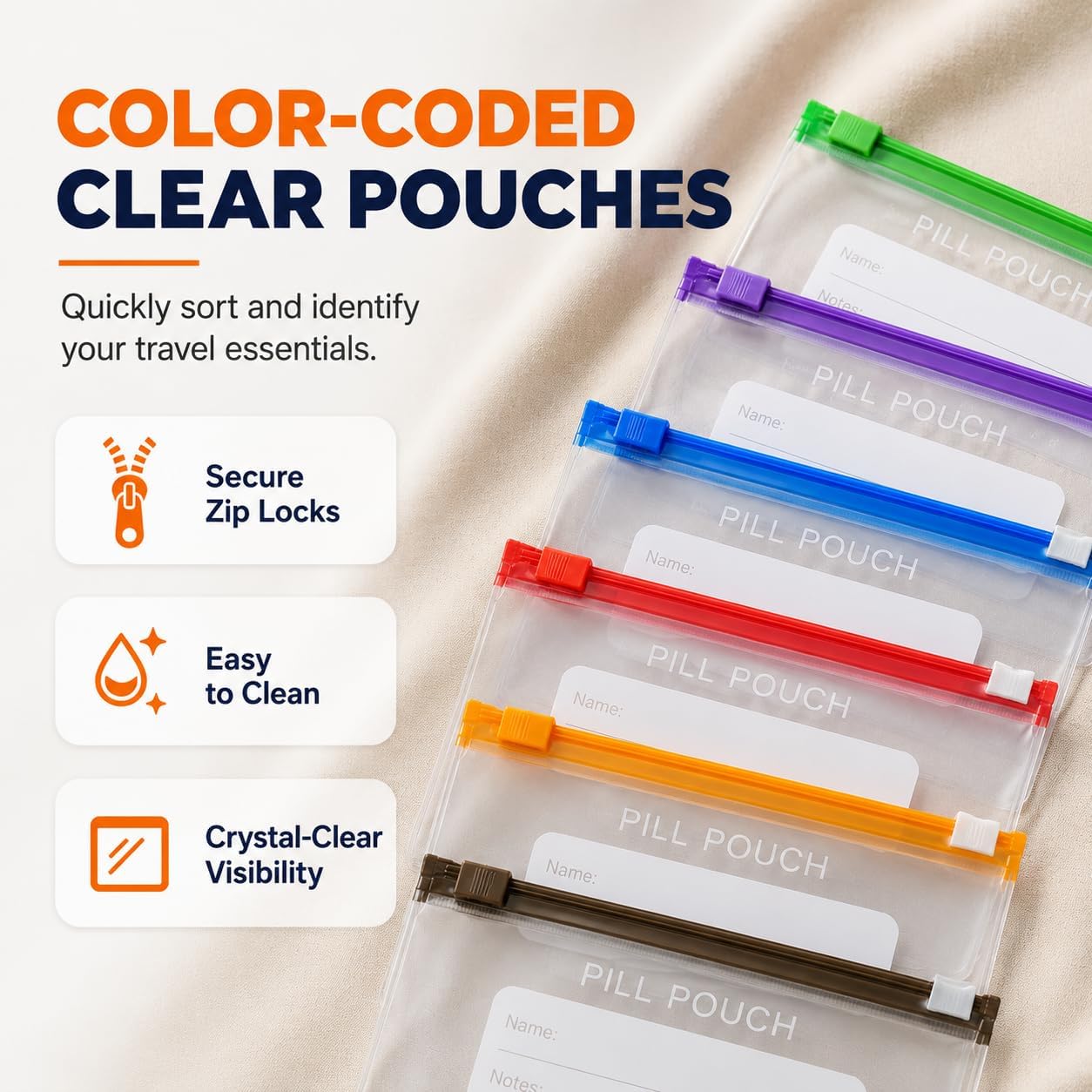Portable Medicine Pouch