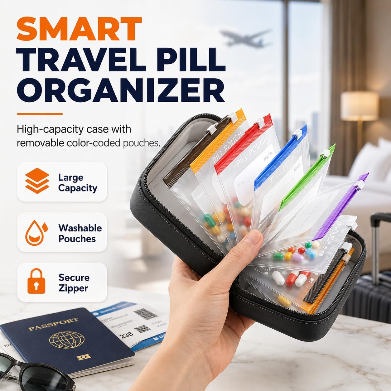 Portable Medicine Pouch