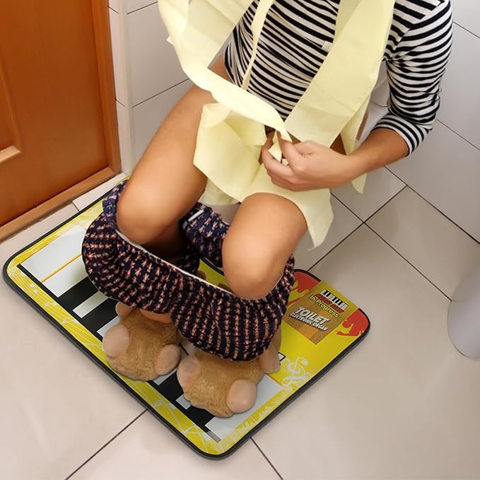 Toilet Piano Mat