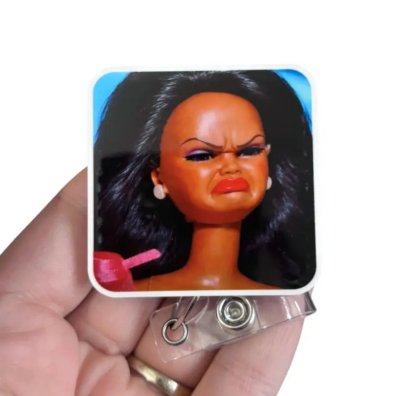 FUNNY FACE BADGE REEL