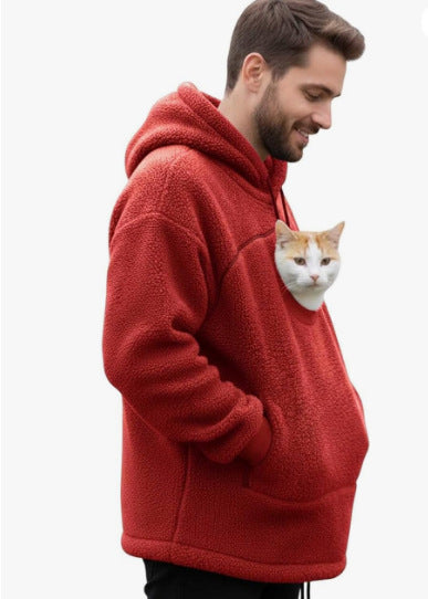 Cozy Cat Pouch Hoodie