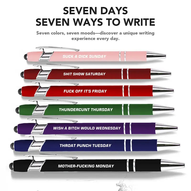 7 Funny Pens