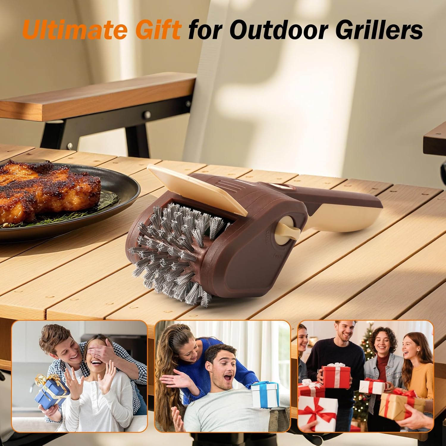 ELECTRIC GRILL BRUSH