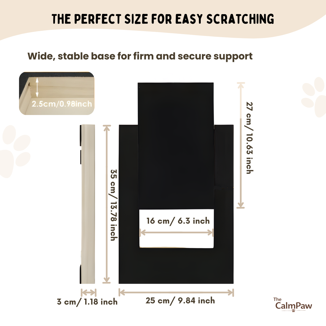 DOG SCRATCH BOARD FOR NAILS