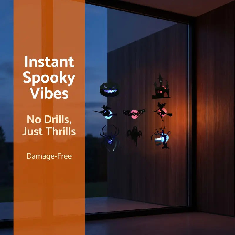 Halloween LED Wall Light Stickers