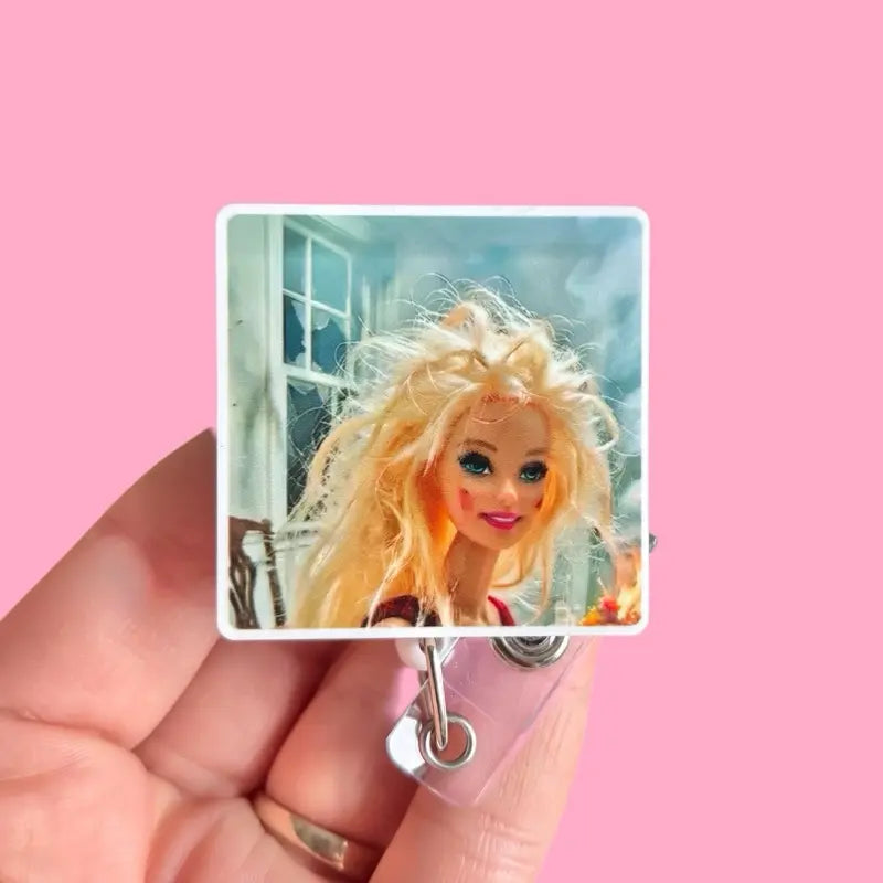 FUNNY FACE BADGE REEL
