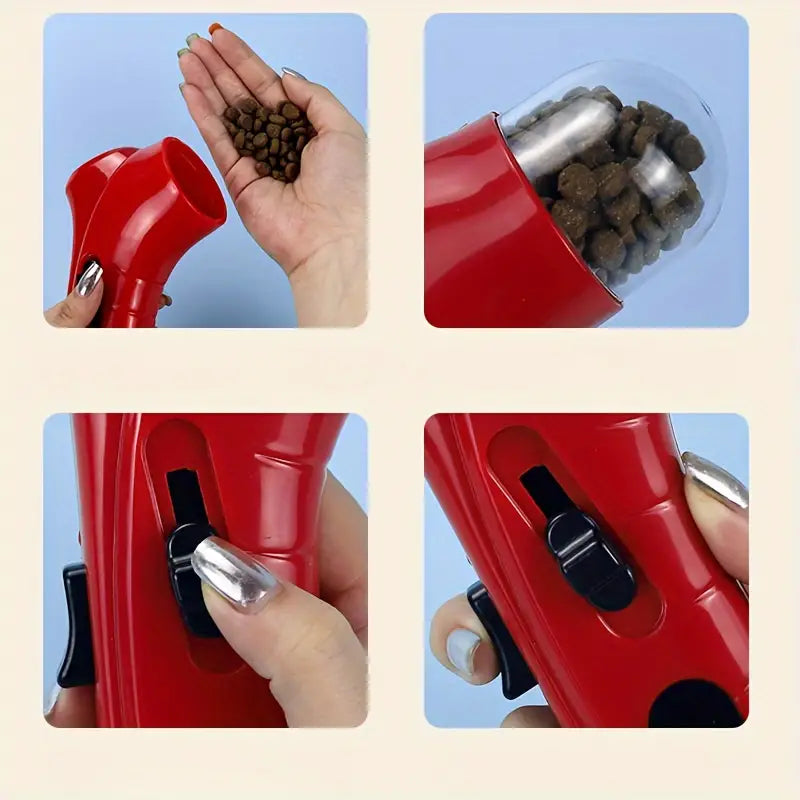 Handheld Cat Feeder Launcher