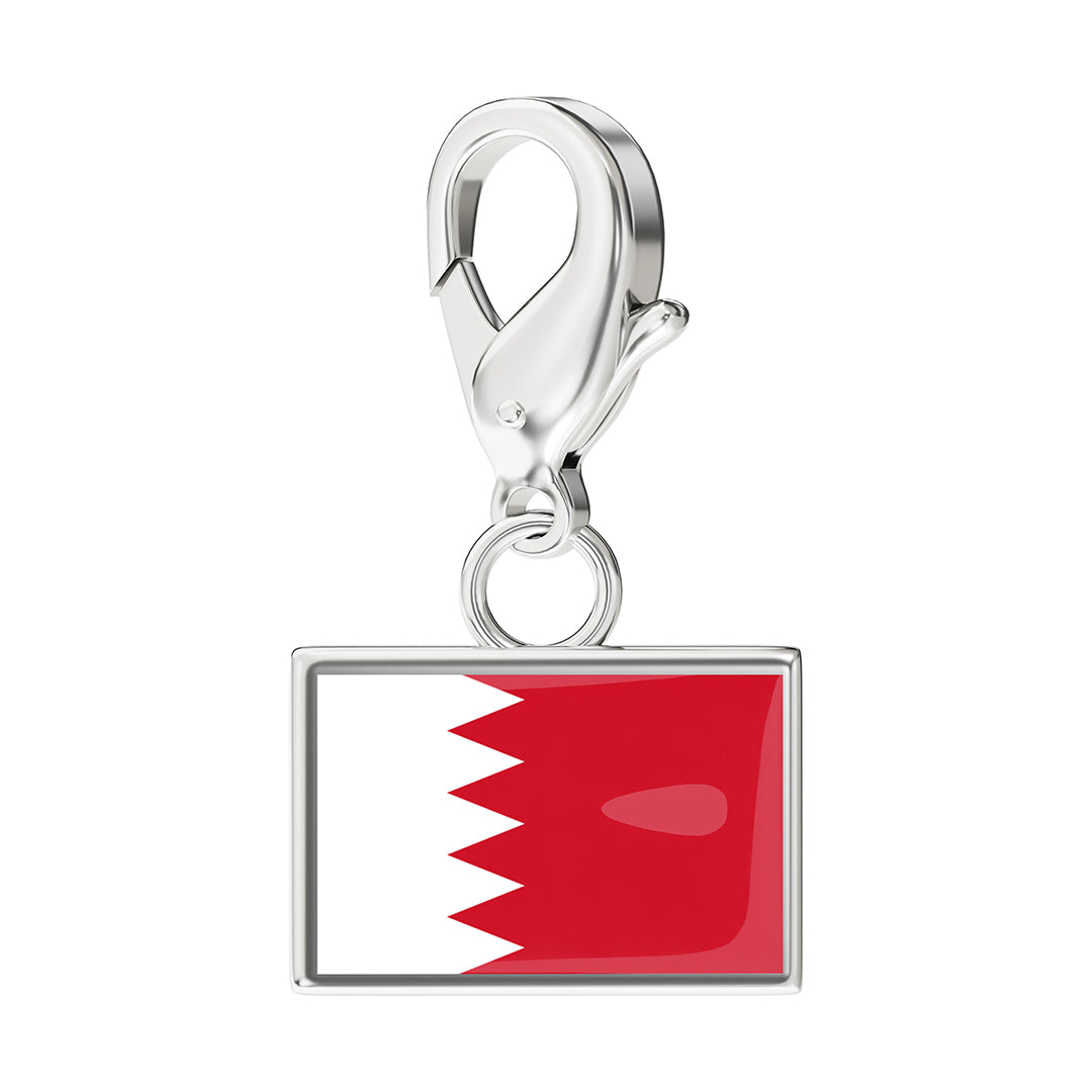 FLAG & MAP CHARMS SET