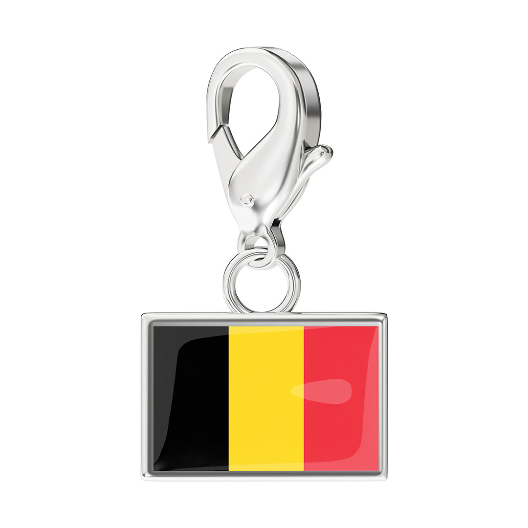 FLAG & MAP CHARMS SET