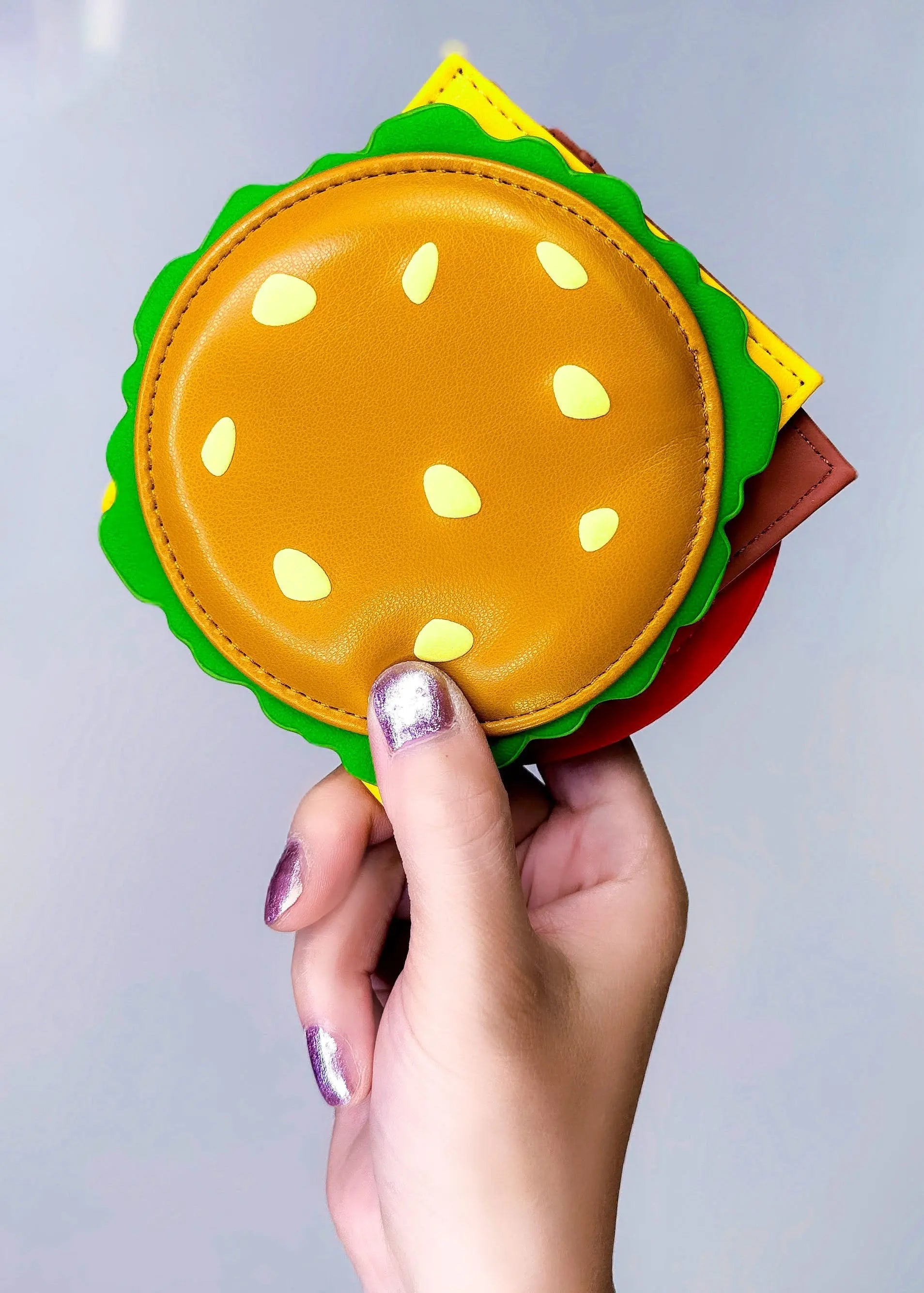 Spongebob Krabby Patty 3D Burger Wallet Trendslana