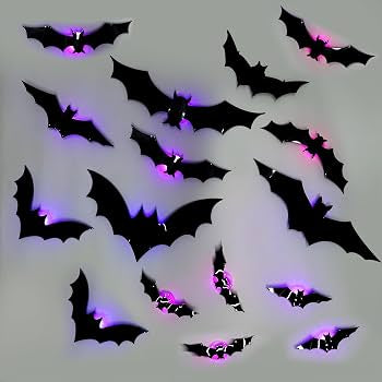 Halloween Bats Wall Decor