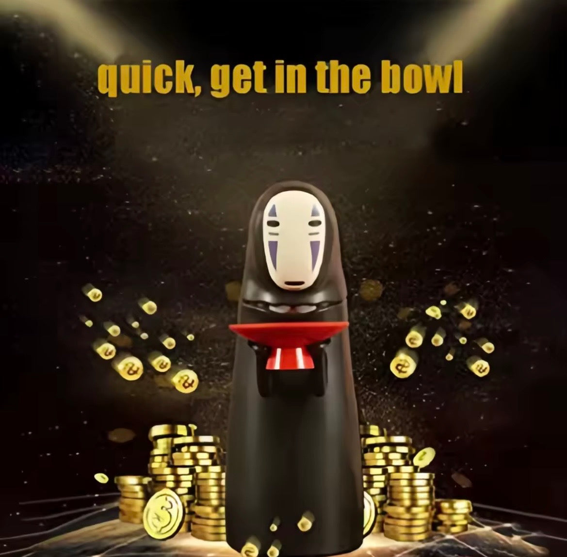 KAONASHI COIN-EATING PIGGY BANK