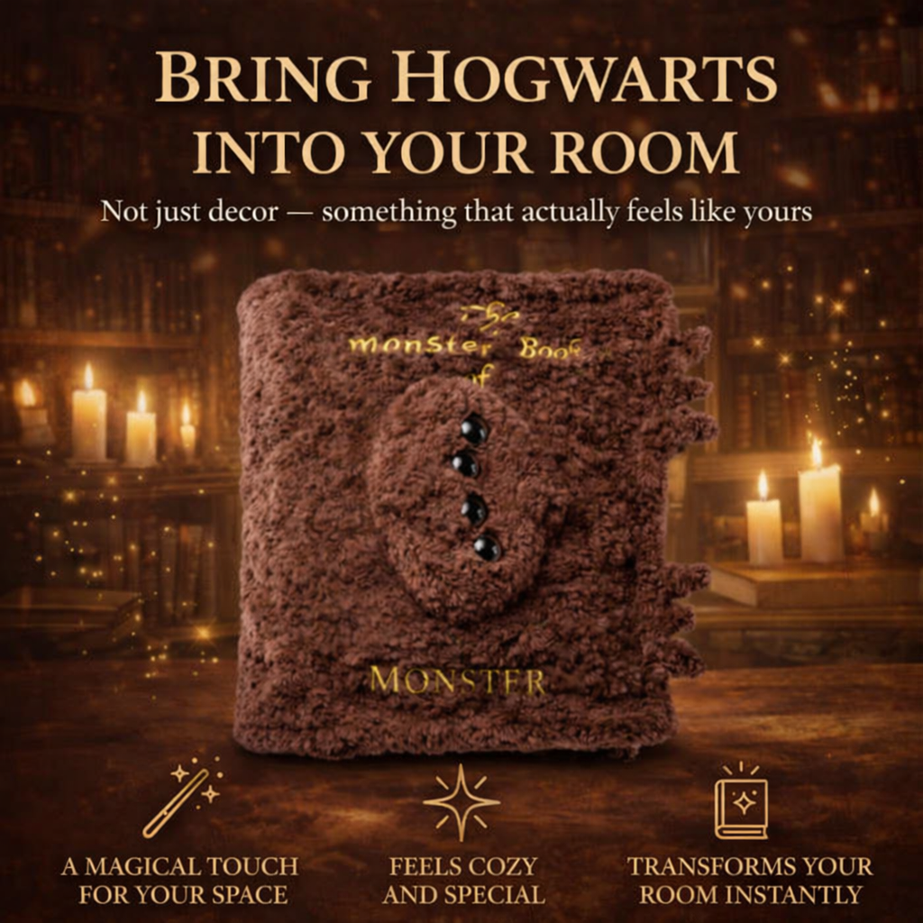 THE SPELLBOOK PILLOW