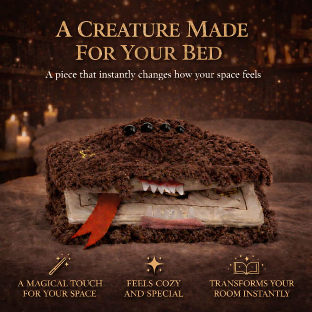 THE SPELLBOOK PILLOW
