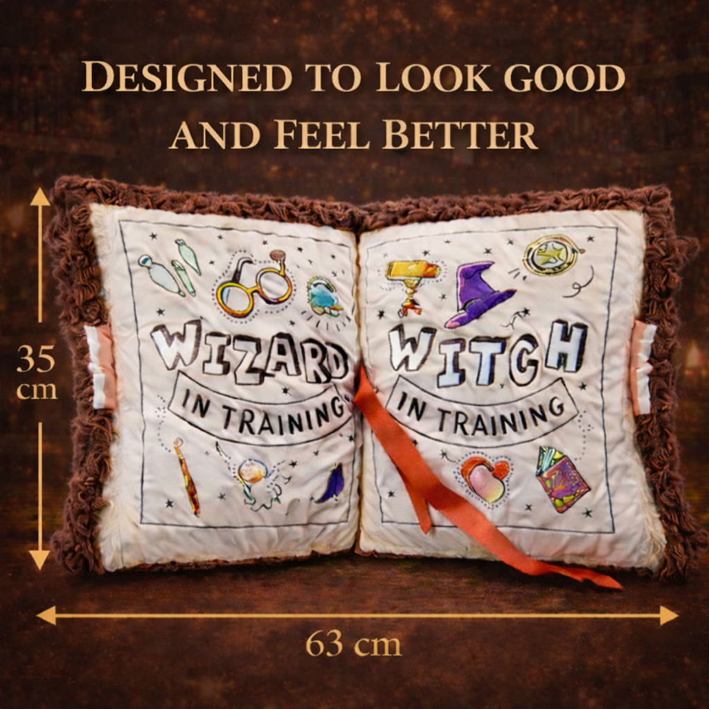 THE SPELLBOOK PILLOW