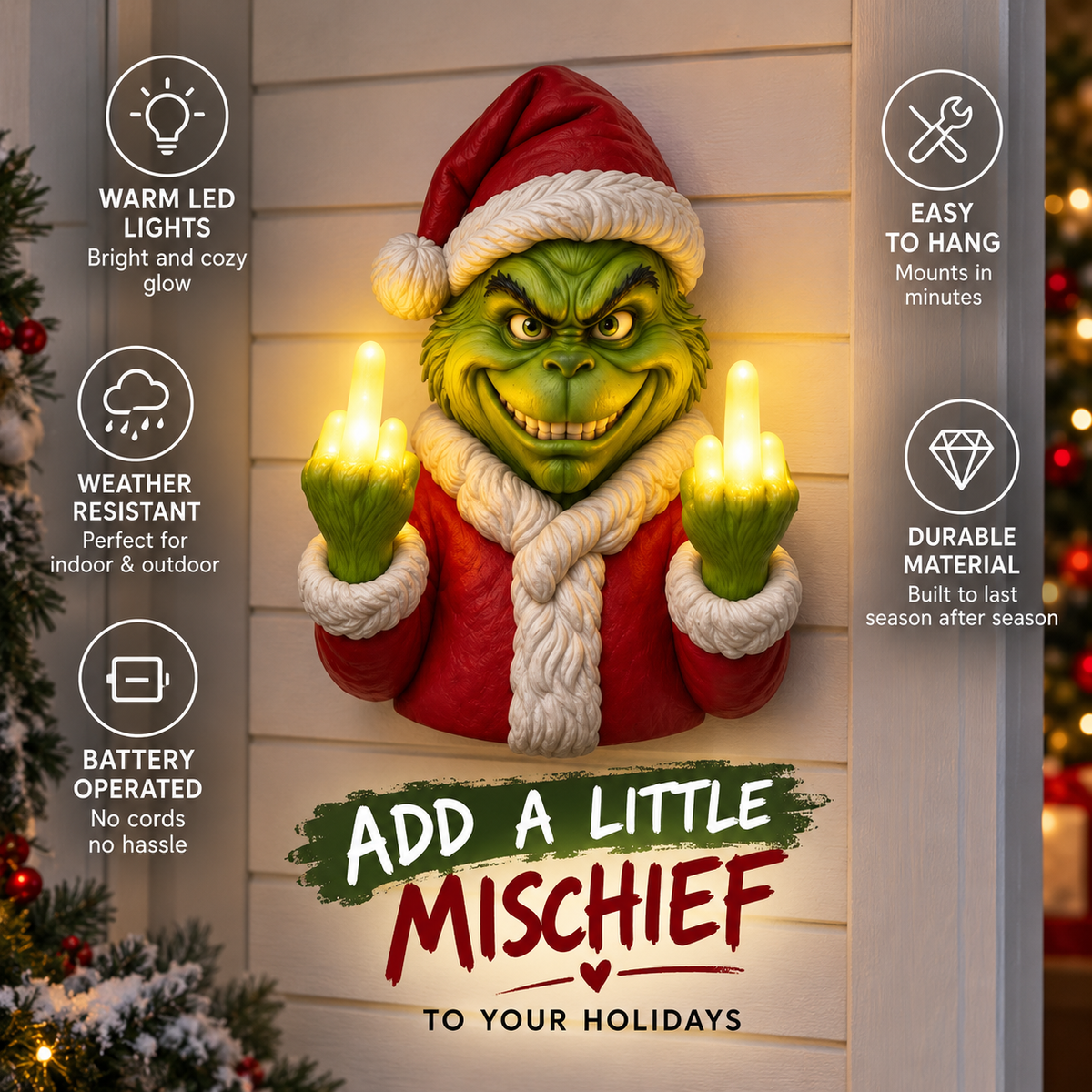 Naughty Grinch Glow