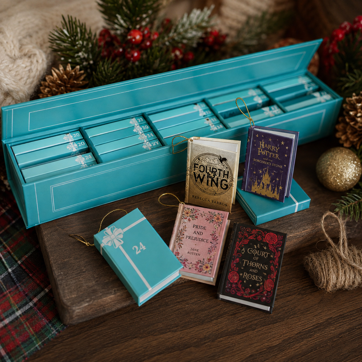 Tiny Bookery Ornament Advent Calendar