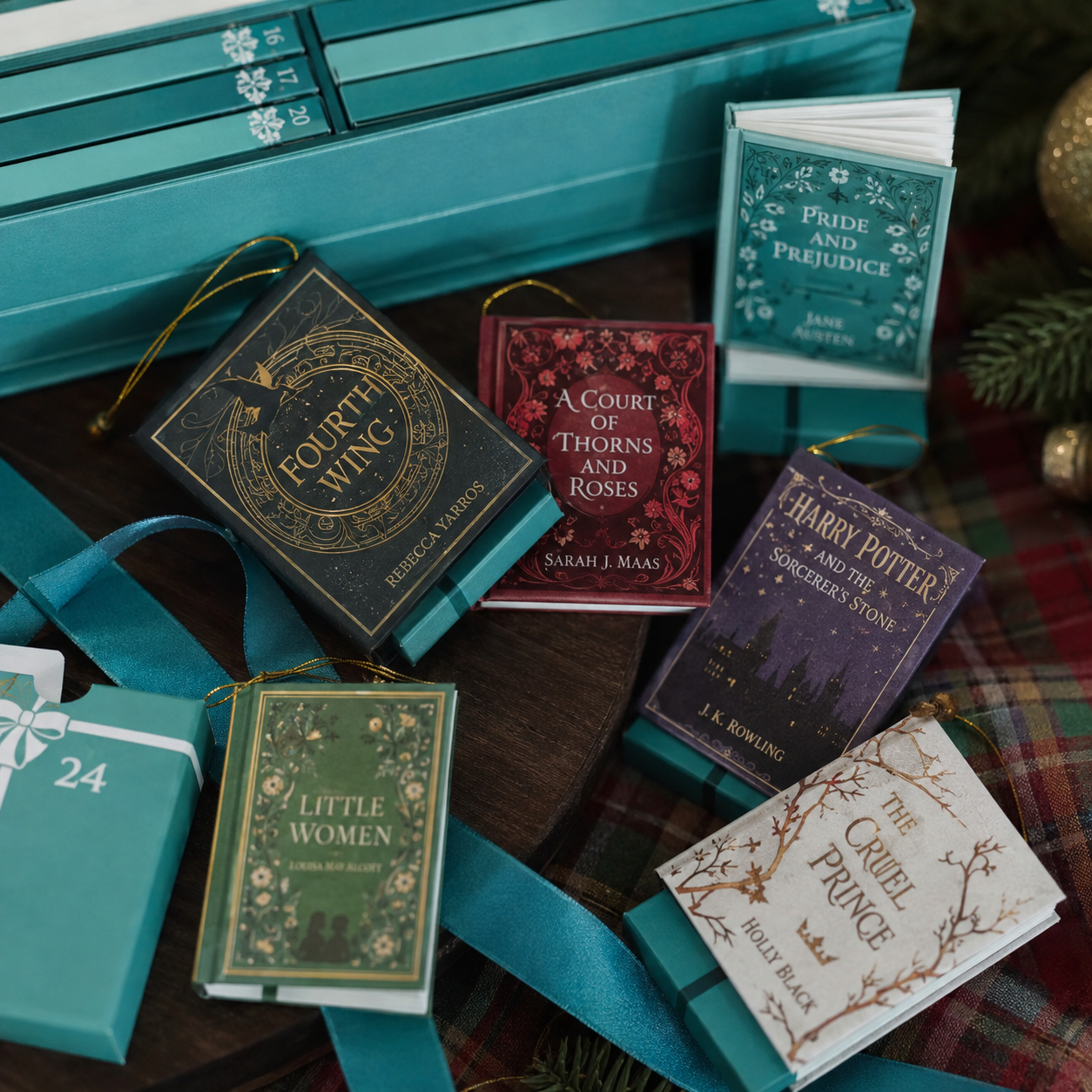 Tiny Bookery Ornament Advent Calendar