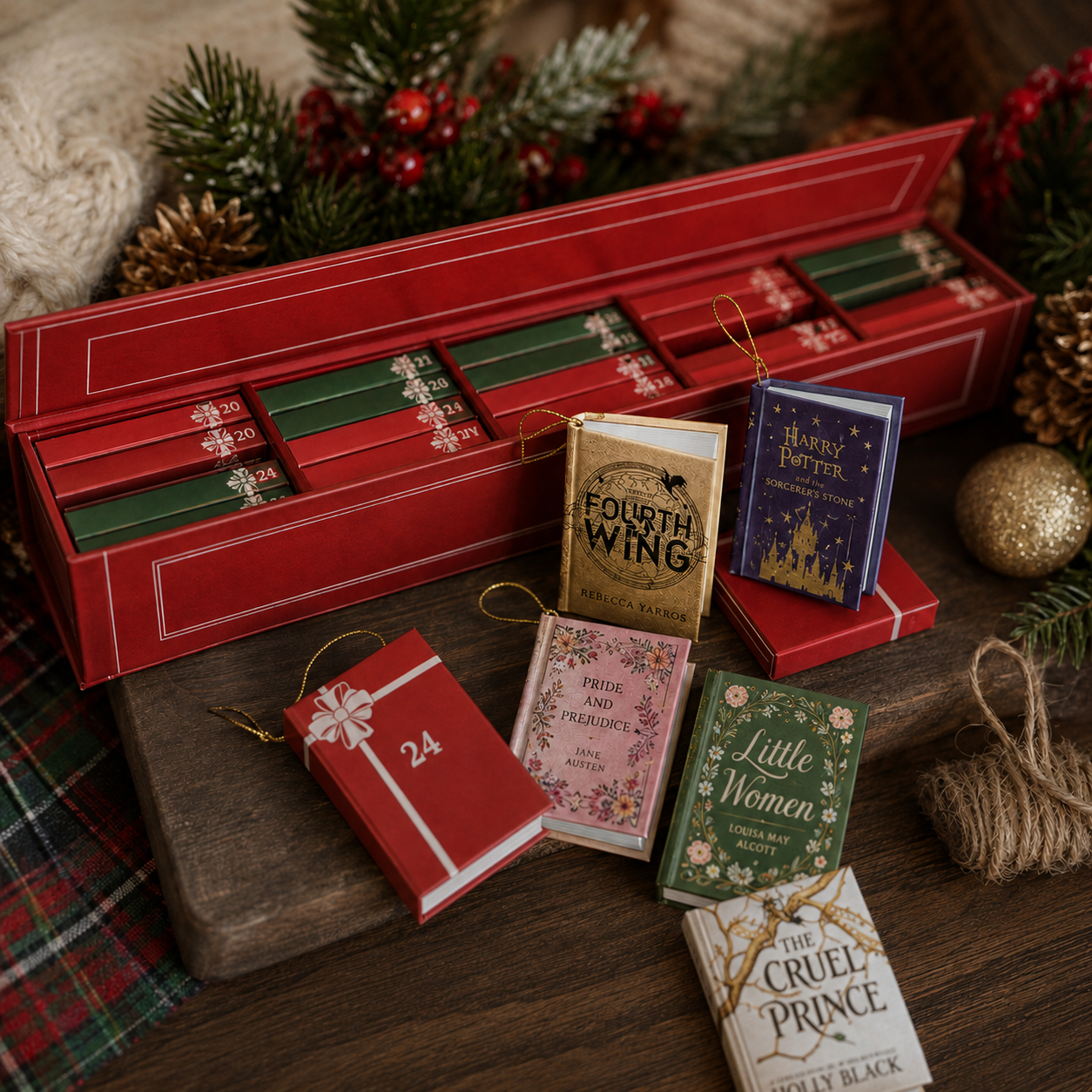 Tiny Bookery Ornament Advent Calendar