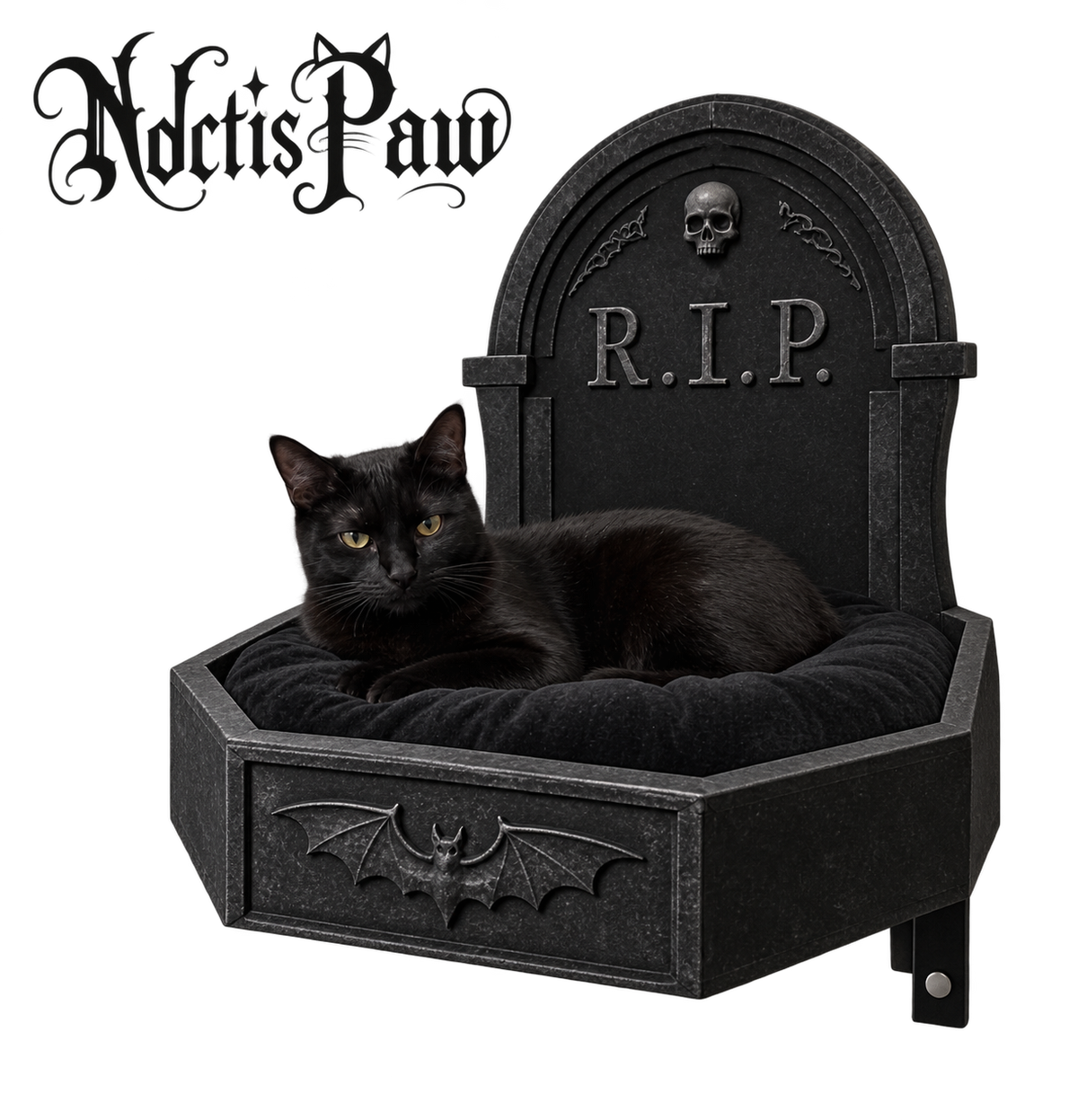 Halloween Pet Goth Beds