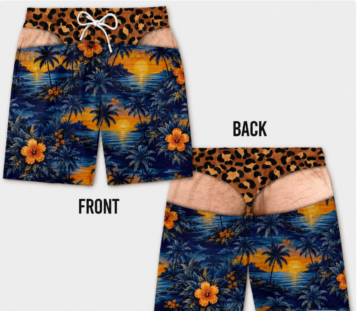 Funny Swim Trunks