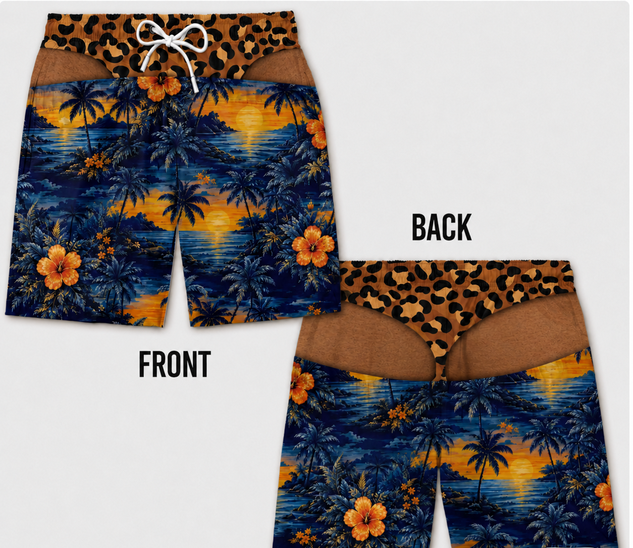 Funny Swim Trunks