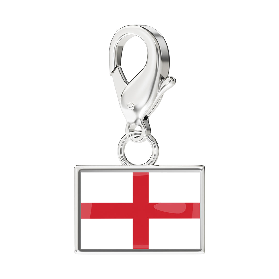 FLAG & MAP CHARMS SET