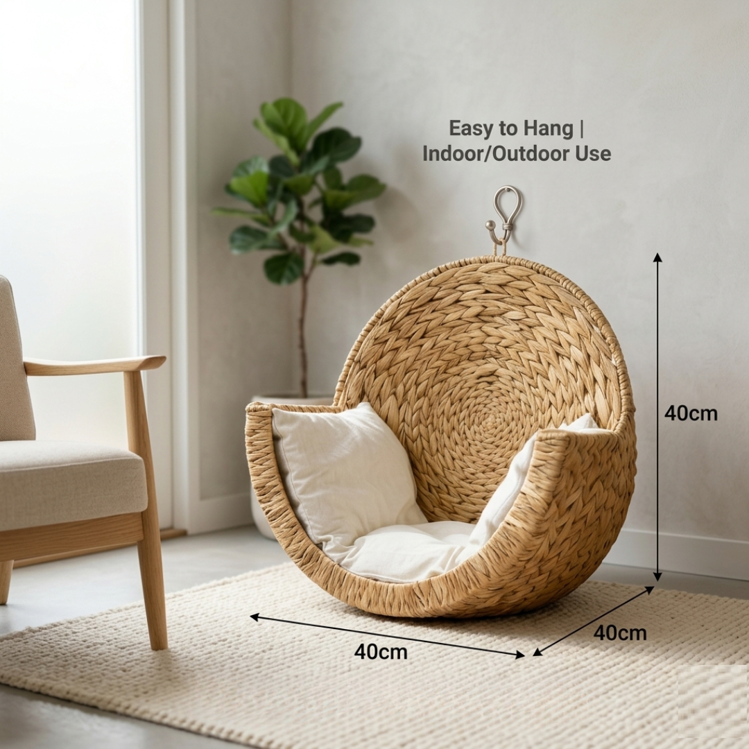 Handwoven Cat Bed