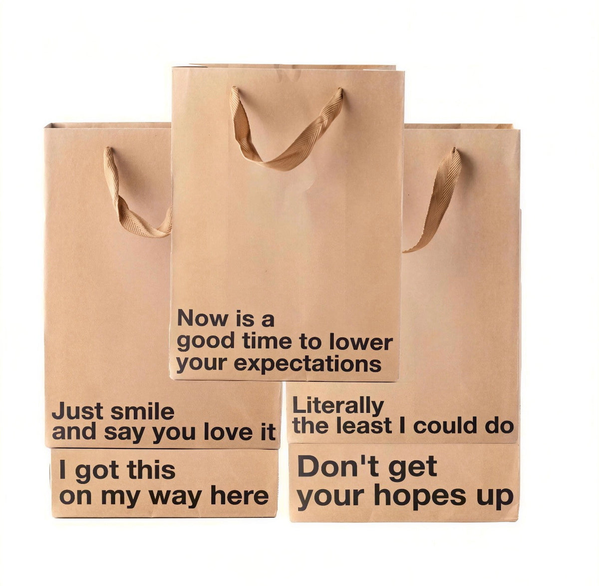 Funny gift bag set