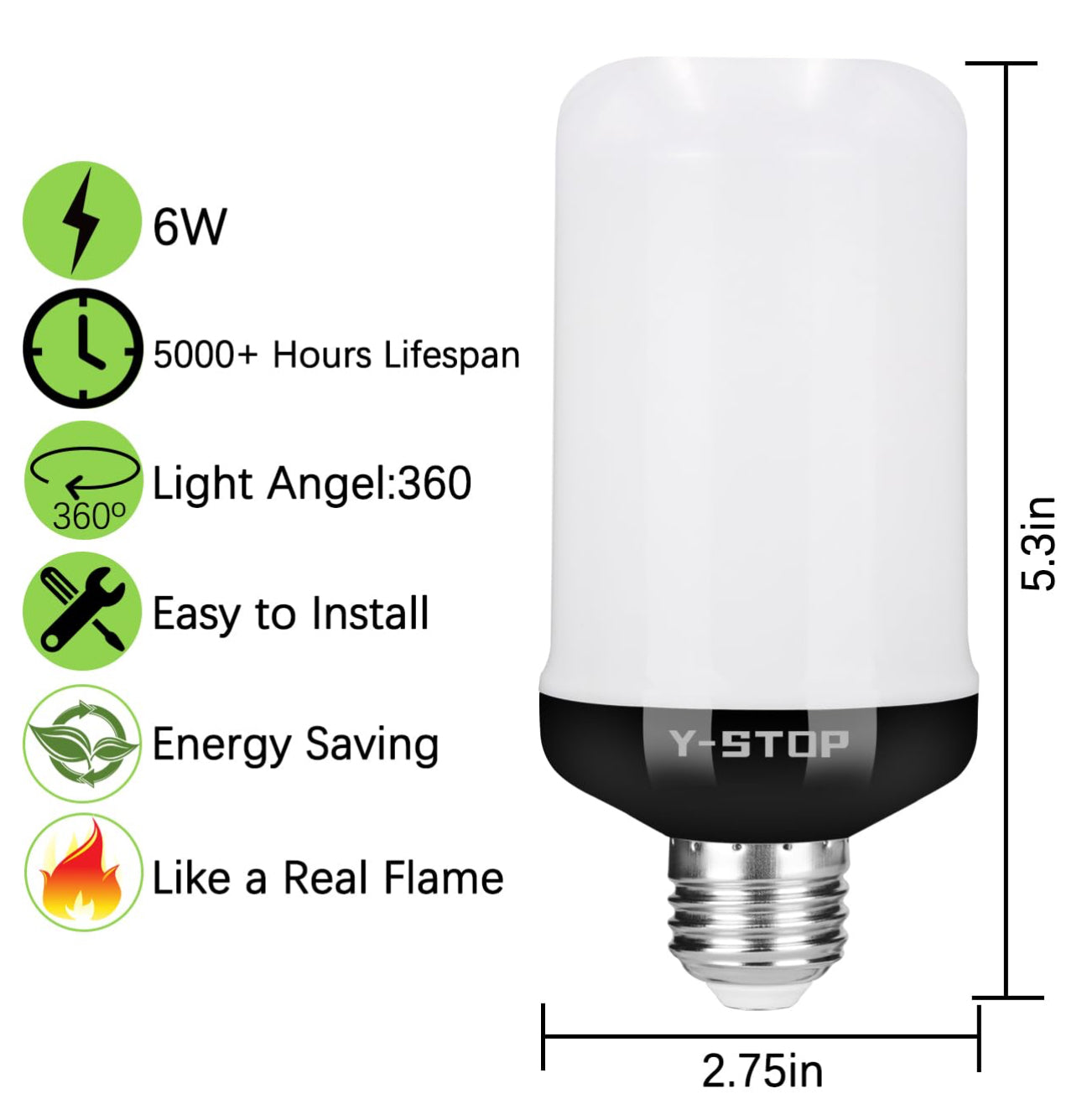 Flame Light Bulbs