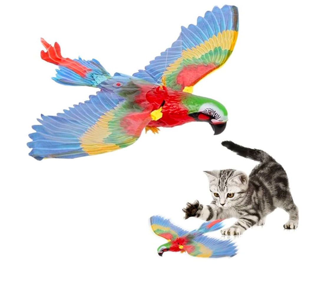 Flying Bird Cat Toy