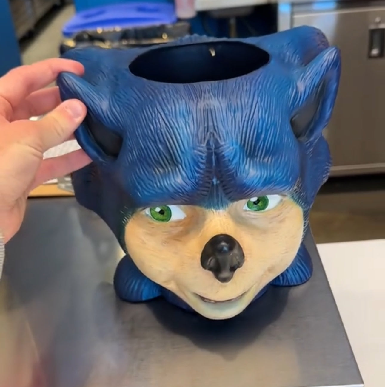 Sonic Popcorn Bucket