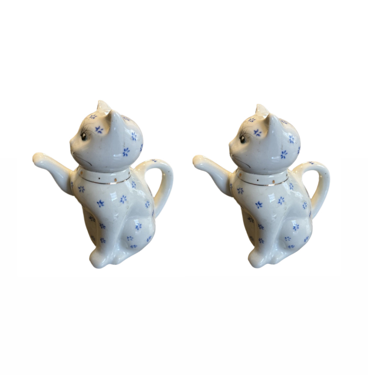 Porcelain Kitty Cat Tea Pot