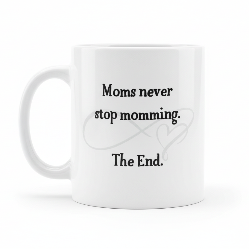 Moms Never Stop Momming - Mug