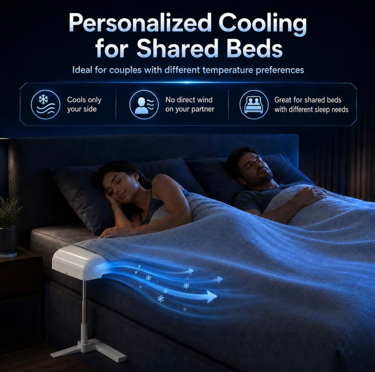 Bed Cooling Fan