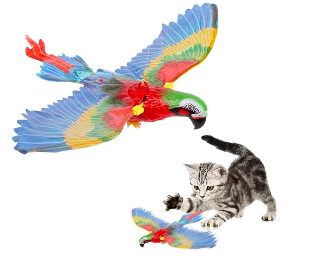 Flying Bird Cat Toy