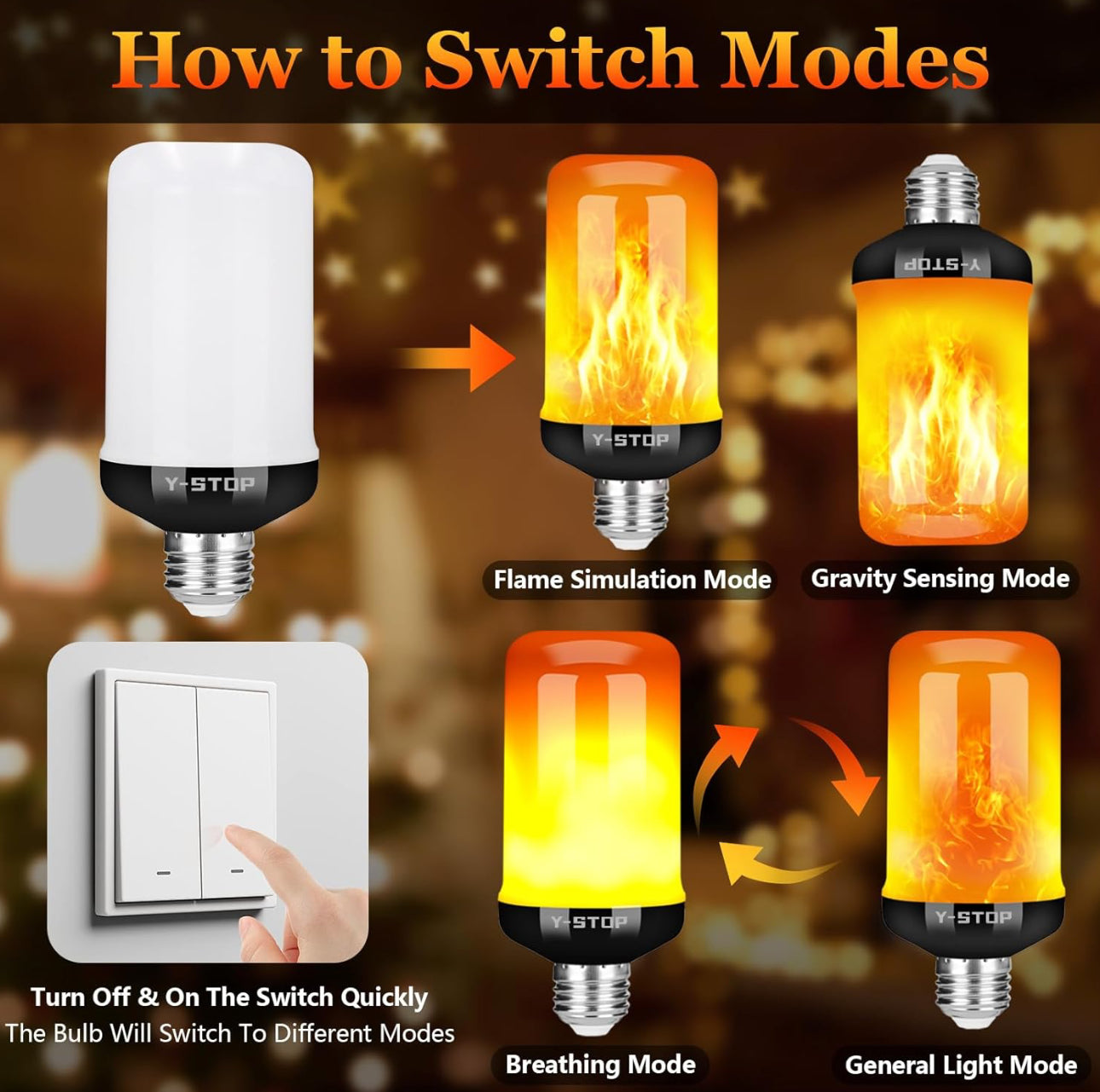 Flame Light Bulbs