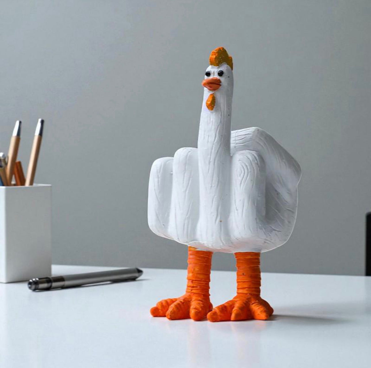 Middle Finger Duck