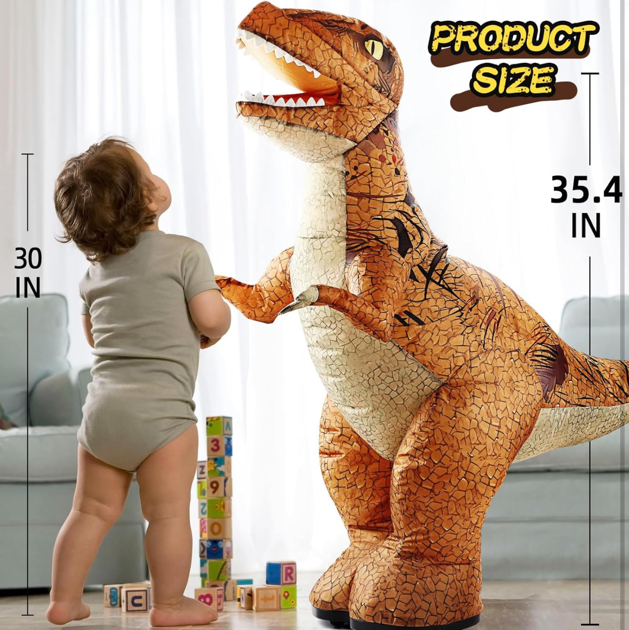 Remote Control Inflatable Dinosaur